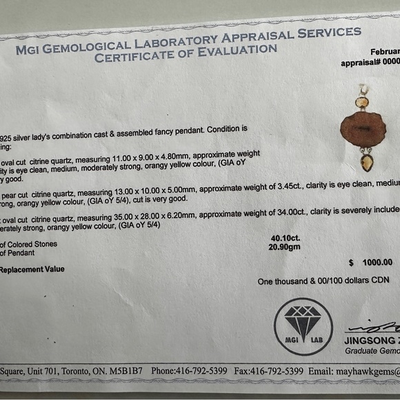 925 Silver Unique Fancy Pendant - Picture 7 of 7